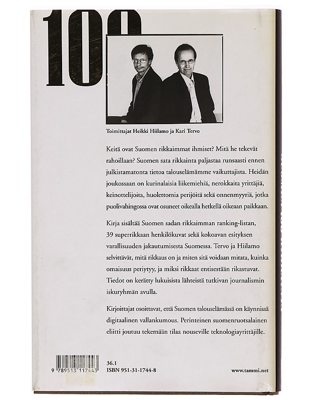 Suomen 100 rikkainta - Kari Tervo - Elämäkerrat ja muistelmat - 10105322957 - 1