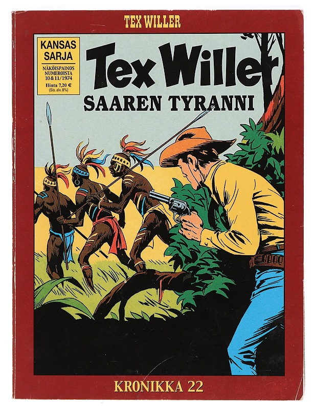 Tex Willer kronikka. 22, Saaren tyranni - Alanen, Asko - Sarjakuvat - 10105323061 - 0
