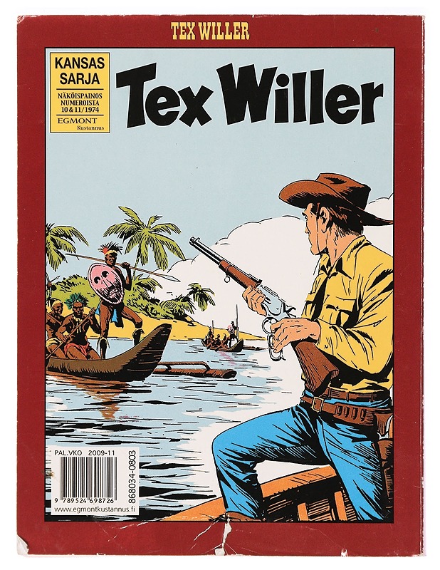 Tex Willer kronikka. 22, Saaren tyranni - Alanen, Asko - Sarjakuvat - 10105323061 - 1