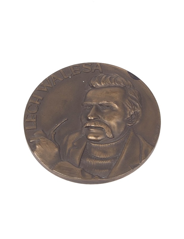 Lech Walesa mitali - Koriste-esineet - 10105323128 - 0