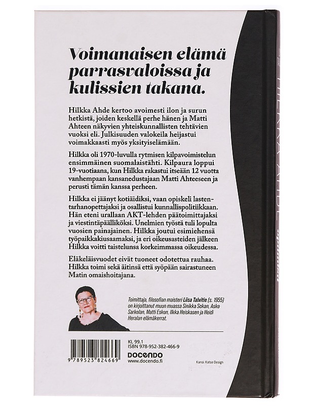 Hilkka Ahde, sinisilmäinen optimisti - Elämäkerrat ja muistelmat - 10105323192 - 1