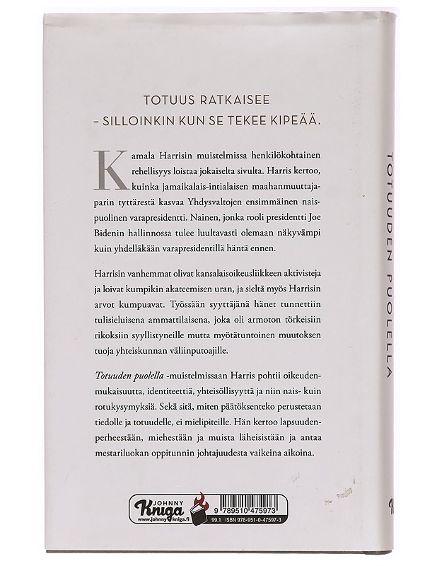 Totuuden puolella - Elämäkerrat ja muistelmat - 10105323350 - 1