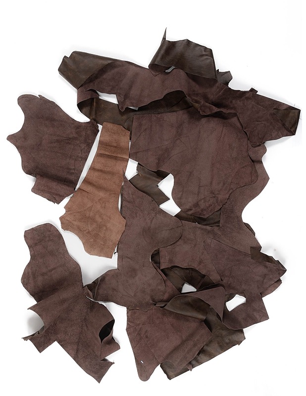 Nahkapala, ruskea, 1kg - Ompelu - 10105323355 - 1