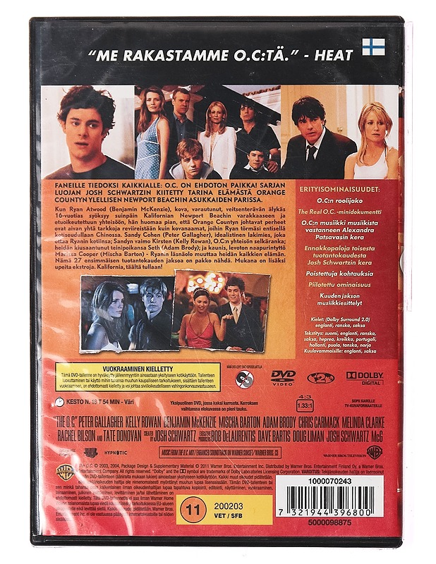 The OC 1. tuotantokausi - DVD - DVD-elokuvat - 10105323416 - 1
