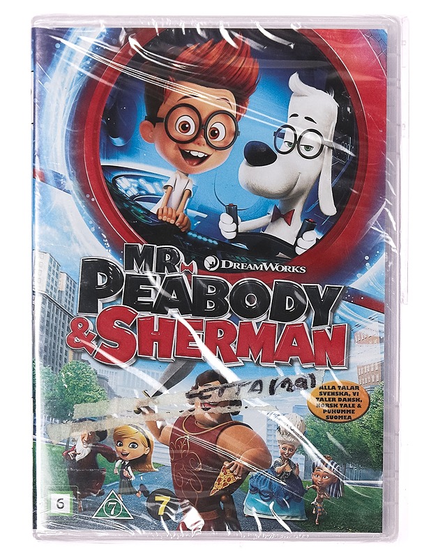 Herra Peabody & Sherman - DVD - DVD-elokuvat - 10105323457 - 0