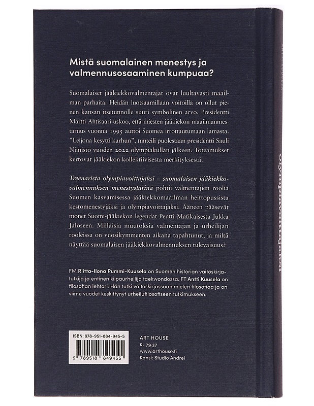 Treenarista olympiavoittajaksi : suomalaisen jääkiekkovalmennuksen menestystarina - Pummi-Kuusela, Riitta-Ilona - Tietokirjat ja oppaat - 10105323533 - 1