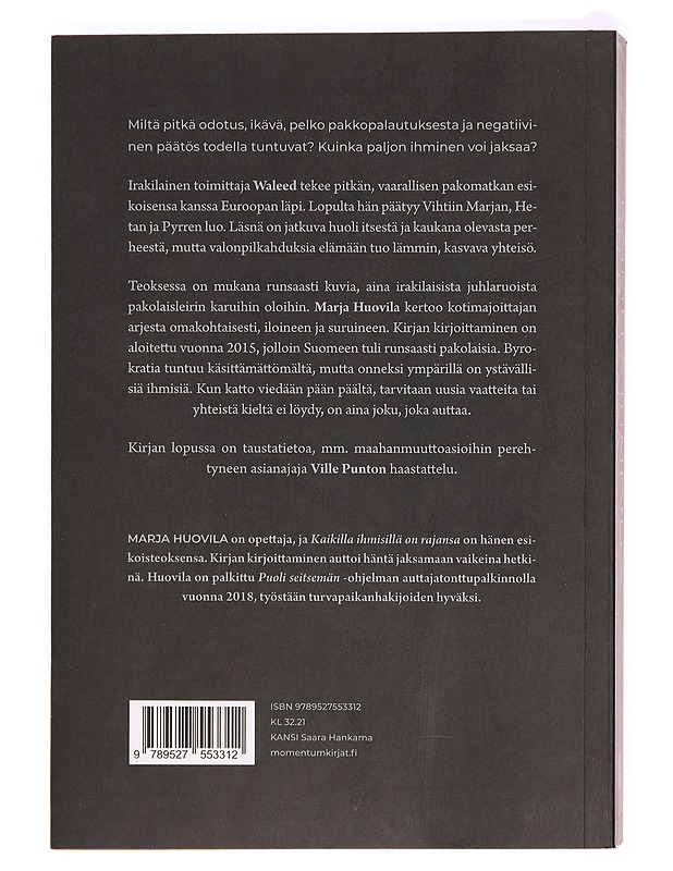 Kaikilla ihmisillä on rajansa - Marja Huovila - Elämäkerrat ja muistelmat - 10105323571 - 1