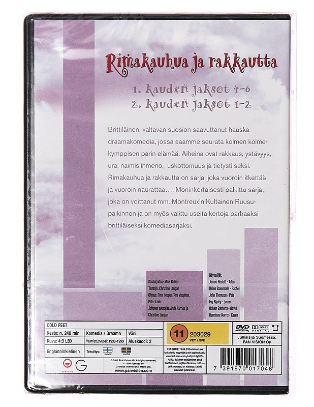 Rimakauhua ja rakkautta: 1.kauden jaksot 4-6 & 2. kauden jaksot 1-2 - DVD - DVD-elokuvat - 10105323606 - 1