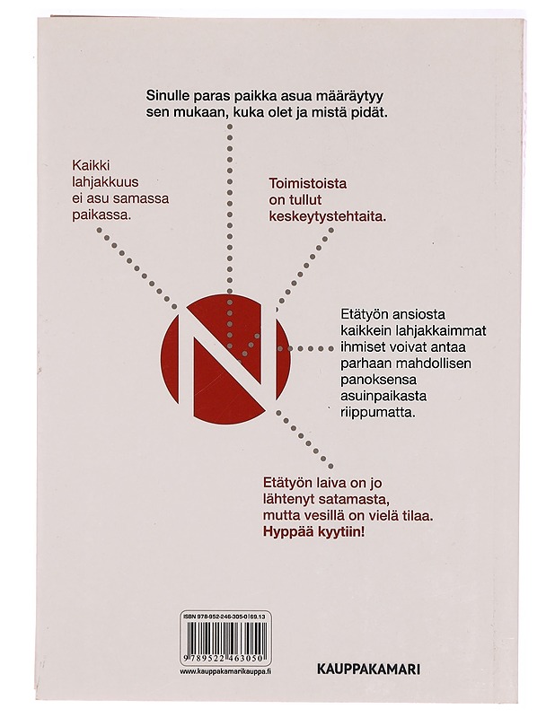 Etänä : toimistoa ei tarvita - Fried, Jason - Tietokirjat ja oppaat - 10105323705 - 1