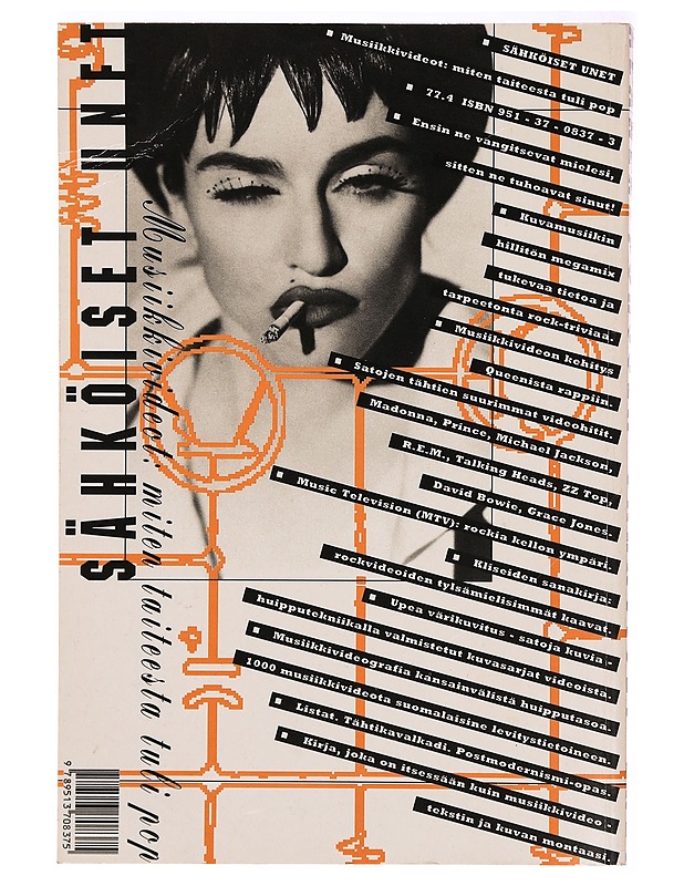 Sähköiset unet : musiikkivideot - miten taiteesta tuli pop - Alanen, Antti - Musiikki- ja elokuvakirjat - 10105323770 - 1