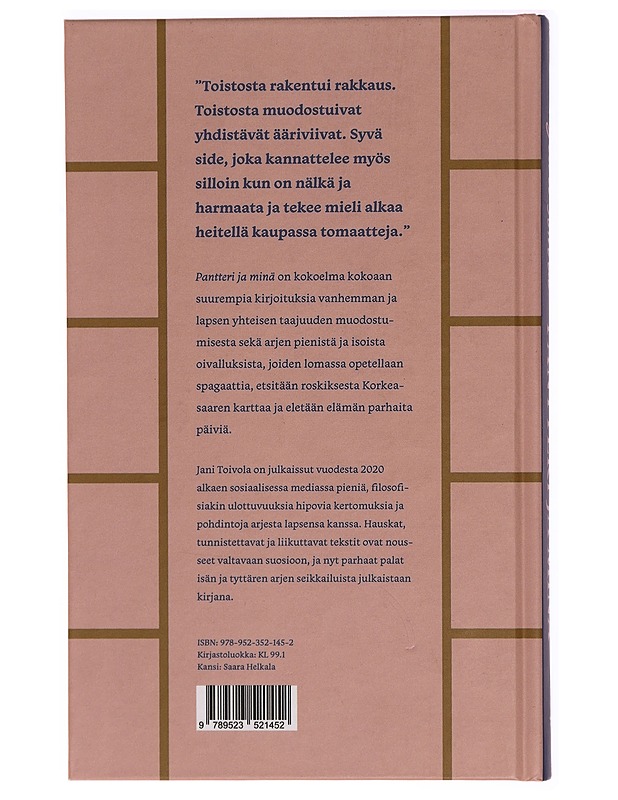 Pantteri ja minä - Jani Toivola - Elämäkerrat ja muistelmat - 10105323828 - 1