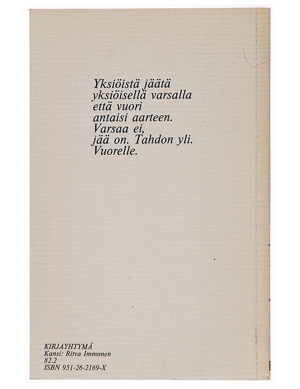 Rakkaampi kivi, rakkaampi kukka - Runot ja näytelmät - 10105323866 - 1