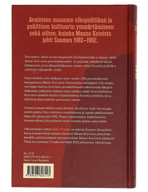 Käänne : Suomen irtiotto Kremlistä Eurooppaan - Juho Ovaska - Tietokirjat ja oppaat - 10105323900 - 1