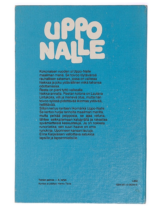 Uppo-Nalle - Karjalainen, Elina - Lastenkirjat - 10105323992 - 1