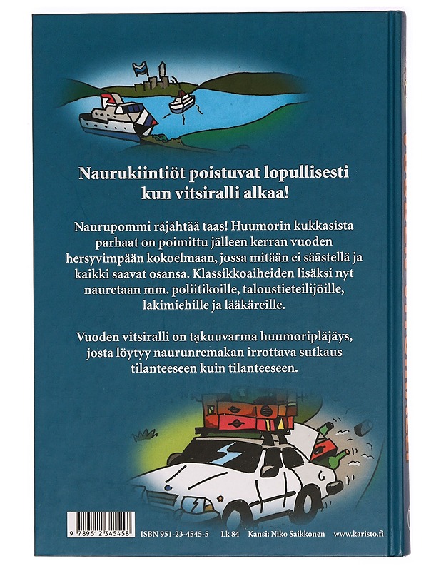 Vuoden vitsiralli - Vänskä, Juhana - Tietokirjat ja oppaat - 10105324072 - 1