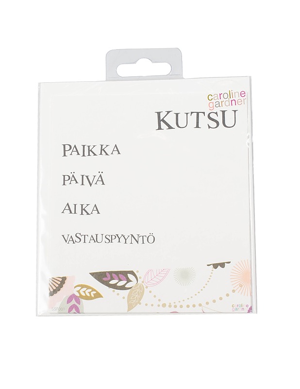 Kutsukortti paketti - Askartelu - 10105324084 - 0
