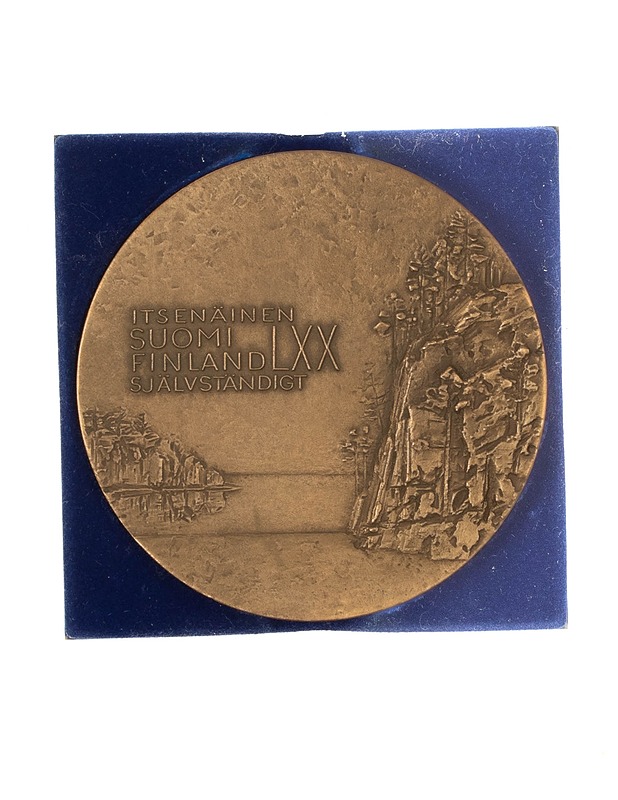 TILLANDER Suomen itsenäisyyden juhlavuoden 1987 mitali - Koriste-esineet - 10105324414 - 1