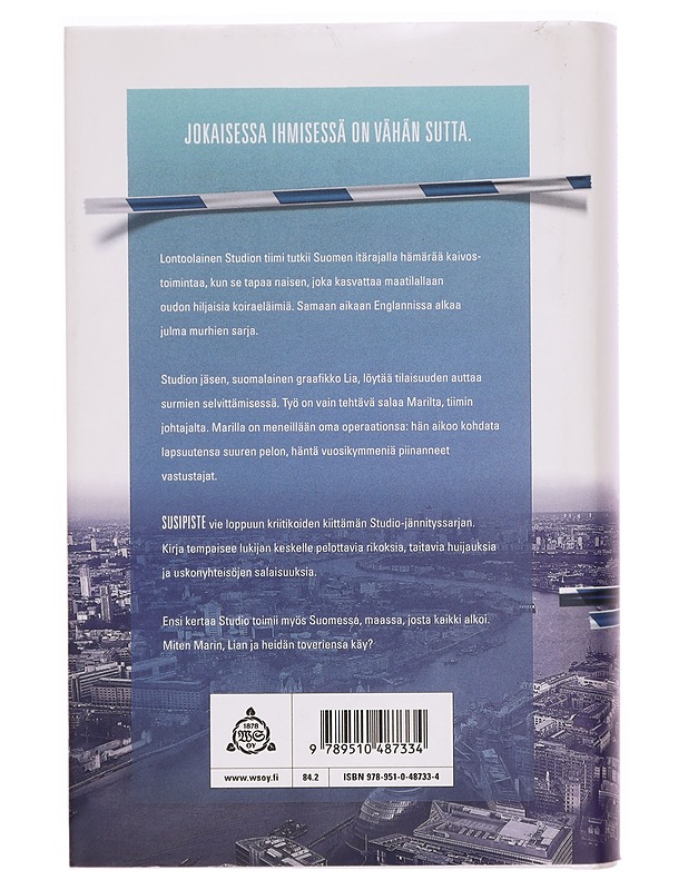 Susipiste : romaani - Pekka Hiltunen - Jännitys ja dekkarit - 10105324671 - 1