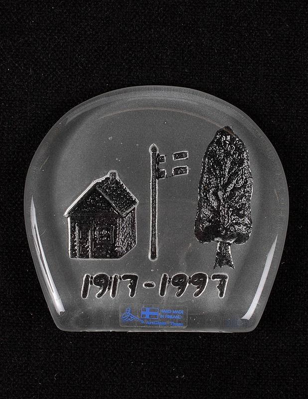 ARTGLASS Suomi 100 vuotta lasikoriste - Koriste-esineet - 10105324722 - 0