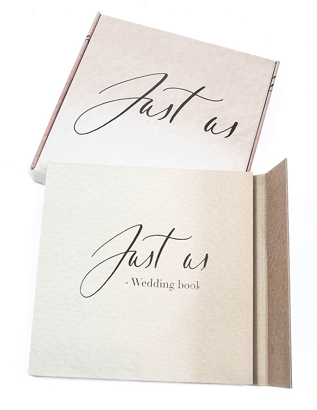 Just us - wedding book - Tietokirjat ja oppaat - 10105324761 - 1