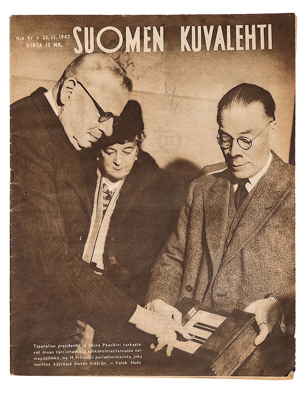 Suomen Kuvalehti 47/1947 - Lehdet - 10105324777 - 0
