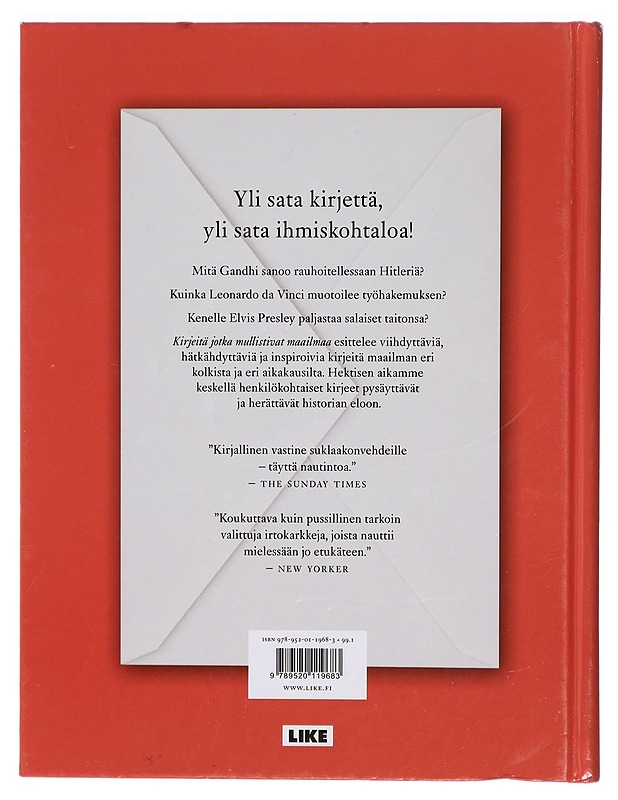 Kirjeitä jotka mullistivat maailmaa - Usher, Shaun - Elämäkerrat ja muistelmat - 10105324847 - 1