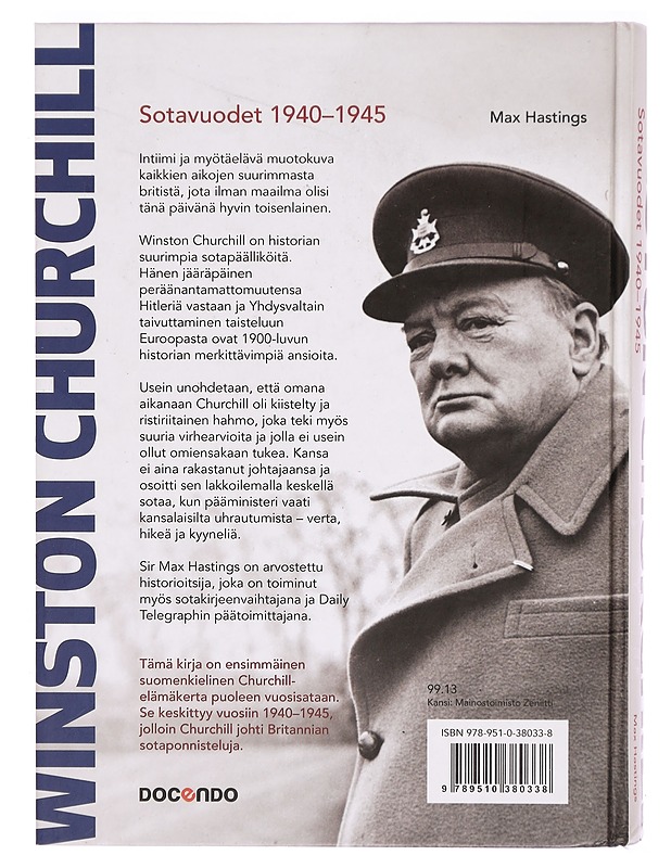 Winston Churchill : sotavuodet 1940-1945 - Hastings, Max - Elämäkerrat ja muistelmat - 10105324922 - 1