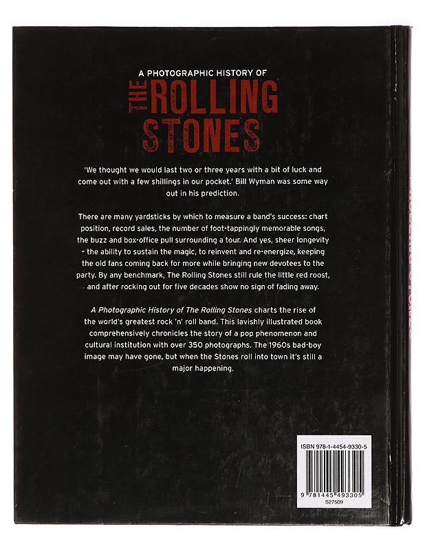 A Photographic History of the Rolling Stones - Tietokirjat ja oppaat - 10105325437 - 1