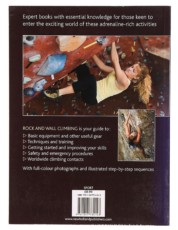 Rock & wall climbing - Garth Hattingh - Tietokirjat ja oppaat - 10105325732 - 1