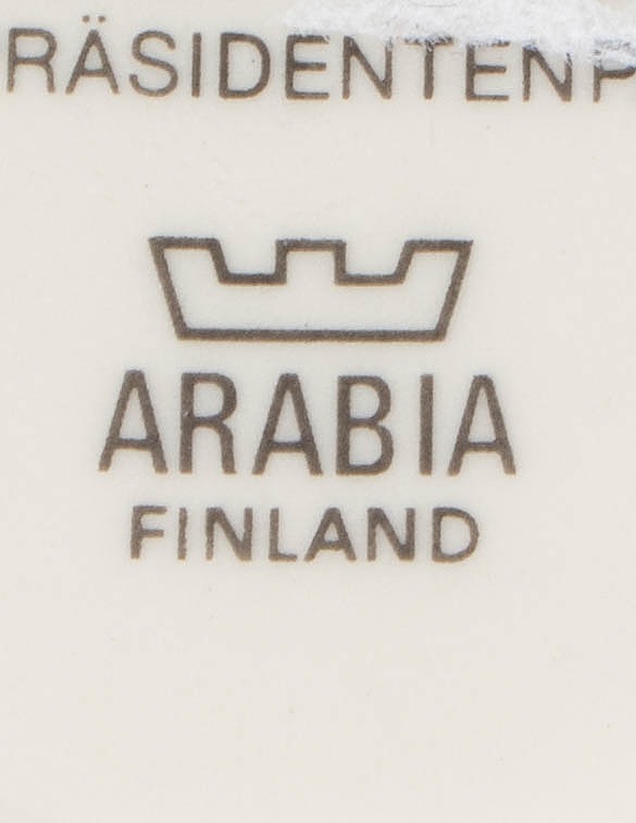 ARABIA Presidentin linna seinälautanen - Designsuosikit - 10105325743 - 2