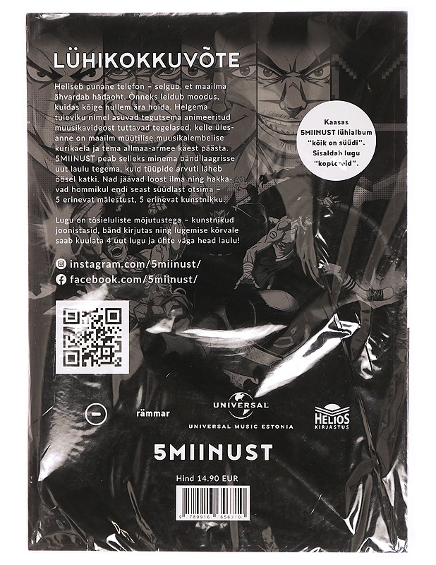 5 miinust : suur süü veeretamine kriitilisel ajal - Nukk, Ats - Sarjakuvat - 10105325755 - 1