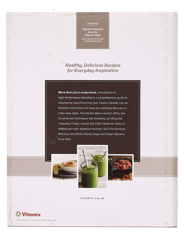 Introduction to High-Performance Blending -  Vitamix  - Ruokakirjat - 10105325763 - 1