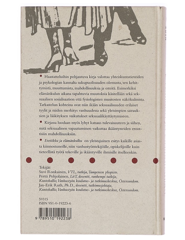 Erotiikka ja elämänkulku - Ronkainen, Suvi - Tietokirjat ja oppaat - 10105325805 - 1