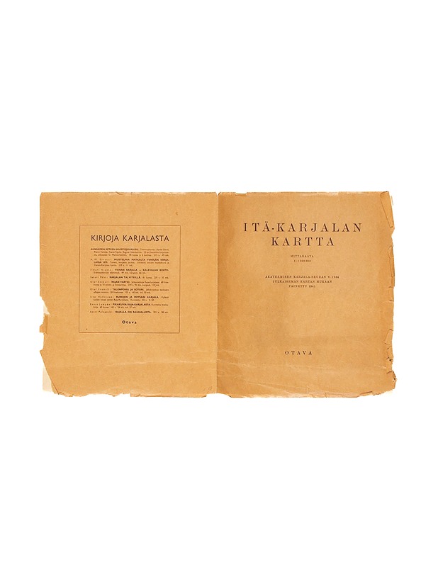 Itä-Karjalan kartta  - Koriste-esineet - 10105326132 - 1