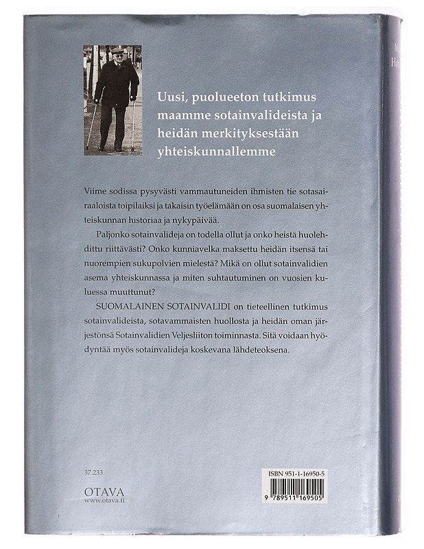 Suomalainen sotainvalidi - Markku Honkasalo - Historiakirjat - 10105326253 - 1