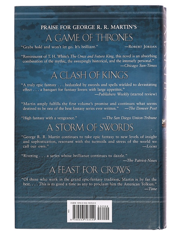 A game of thrones - George R.R. Martin - Fantasia- ja scifi - 10105326342 - 1