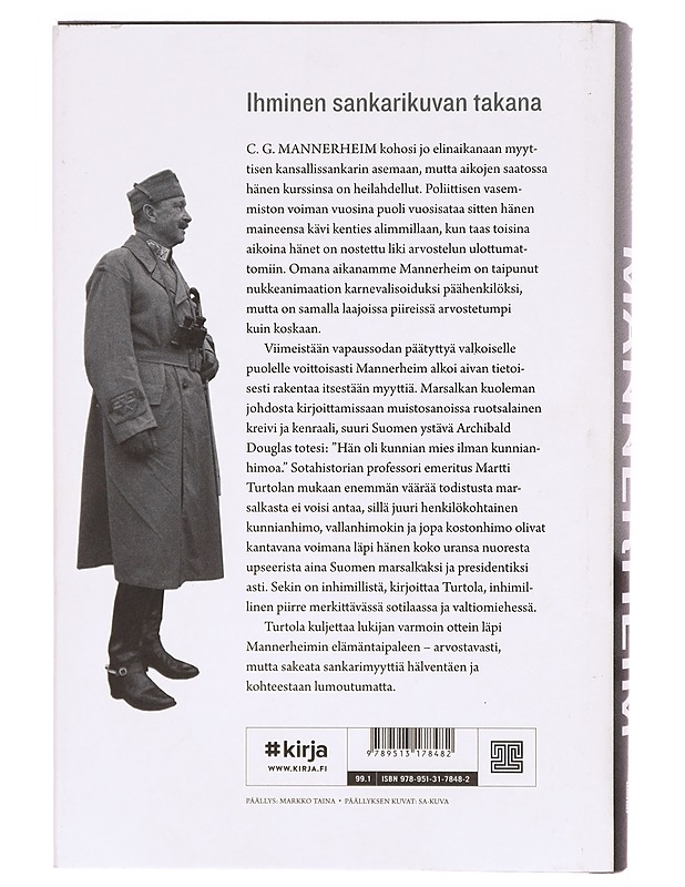 Mannerheim - Martti Turtola - Elämäkerrat ja muistelmat - 10105326621 - 1
