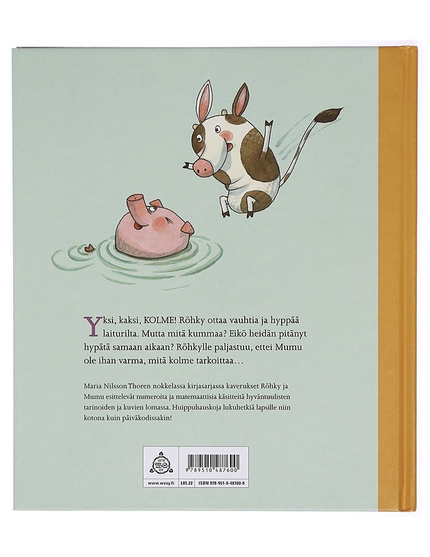 Röhky, Mumu ja numero 3 - Nilsson Thore, Maria - Lastenkirjat - 10105326625 - 1