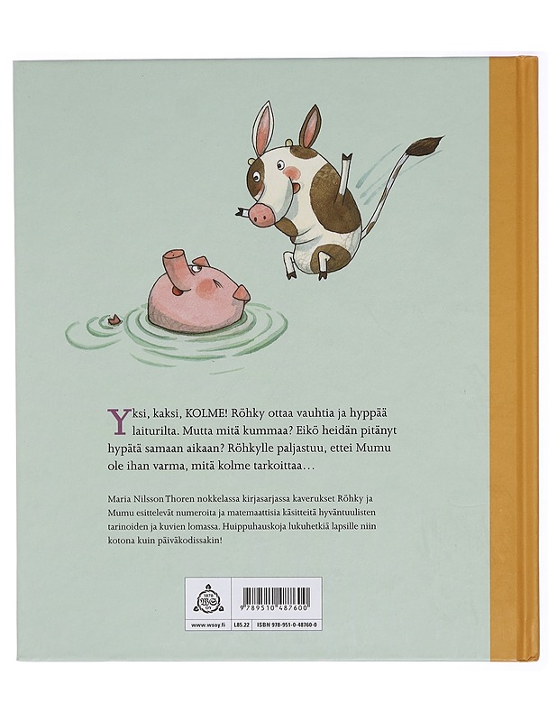 Röhky, Mumu ja numero 3 - Nilsson Thore, Maria - Lastenkirjat - 10105326627 - 1
