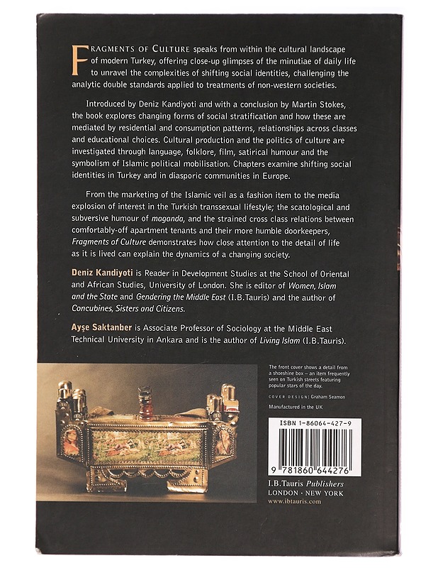 Fragments of Culture: The Every Day of Modern Turkey - Tietokirjat ja oppaat - 10105326713 - 1