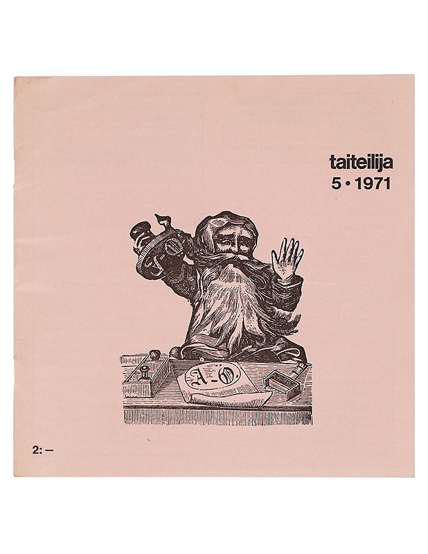 Taiteilija N:o 5/1971 - Lehdet - 10105326739 - 0
