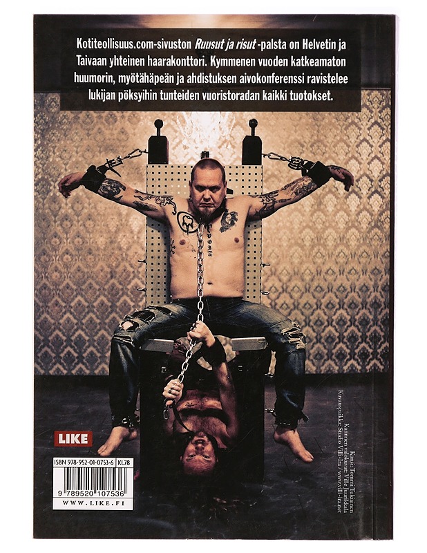 Kotiteollisuus.com : vittuilua jo vuodesta 2001 - Hynynen, Jouni - Musiikki- ja elokuvakirjat - 10105326742 - 1