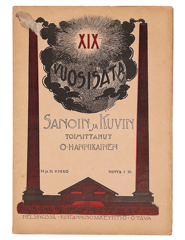 XIX vuosisata sanoin ja kuvin n:o  - Historiakirjat - 10105326821 - 0
