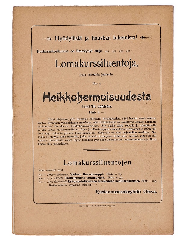 XIX vuosisata sanoin ja kuvin n:o 36 - Historiakirjat - 10105326825 - 1