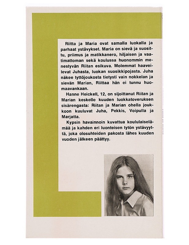 Riitta ja Maria - Romaanit ja novellit - 10105326905 - 1