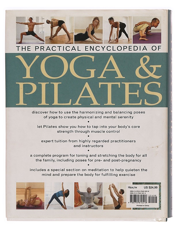 The Practical Encyclopedia Of Yoga & Pilates  - Kirja lahjaksi - 10105327007 - 1