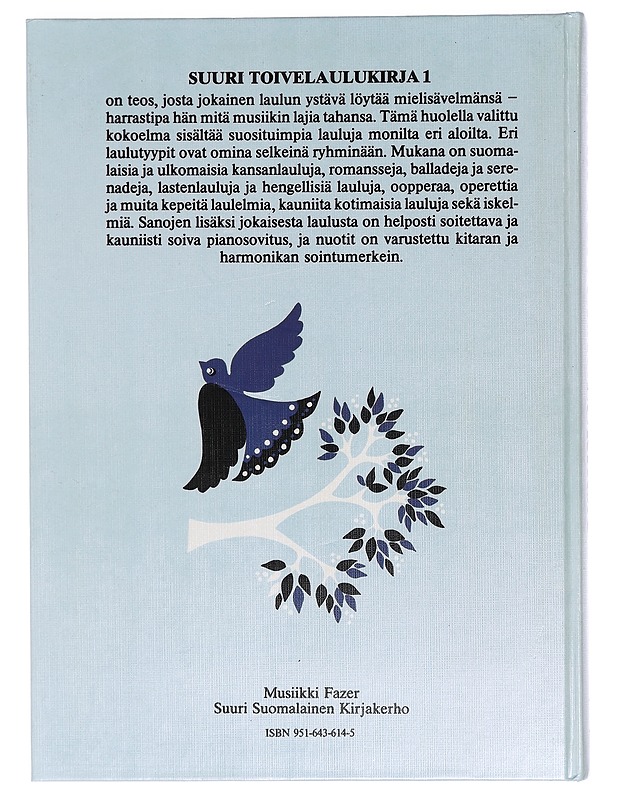 Suuri toivelaulukirja - Musiikki- ja elokuvakirjat - 10105327042 - 1