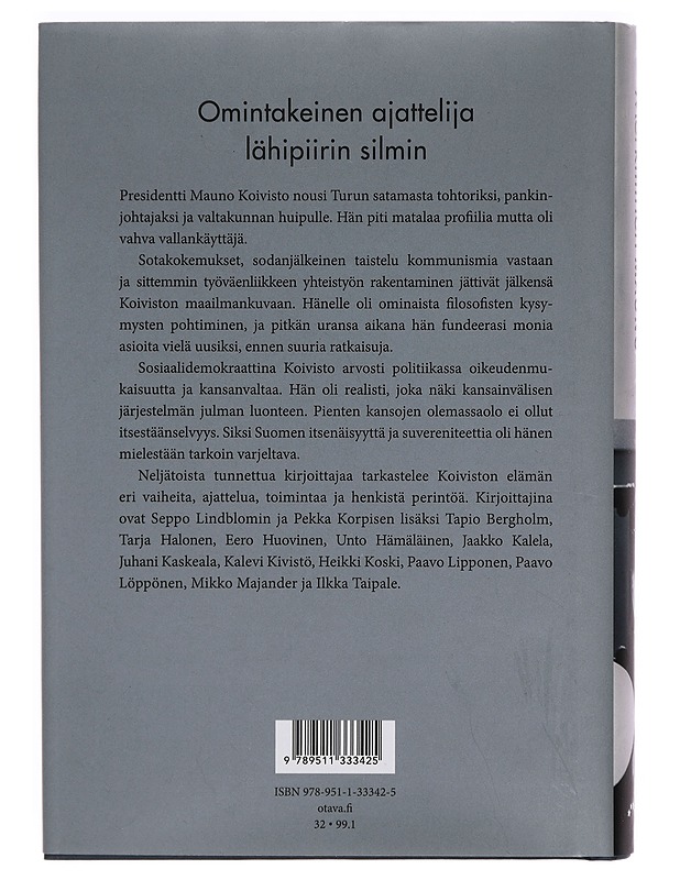 Merkillinen Mauno - Lindblom, Seppo - Elämäkerrat ja muistelmat - 10105327089 - 1