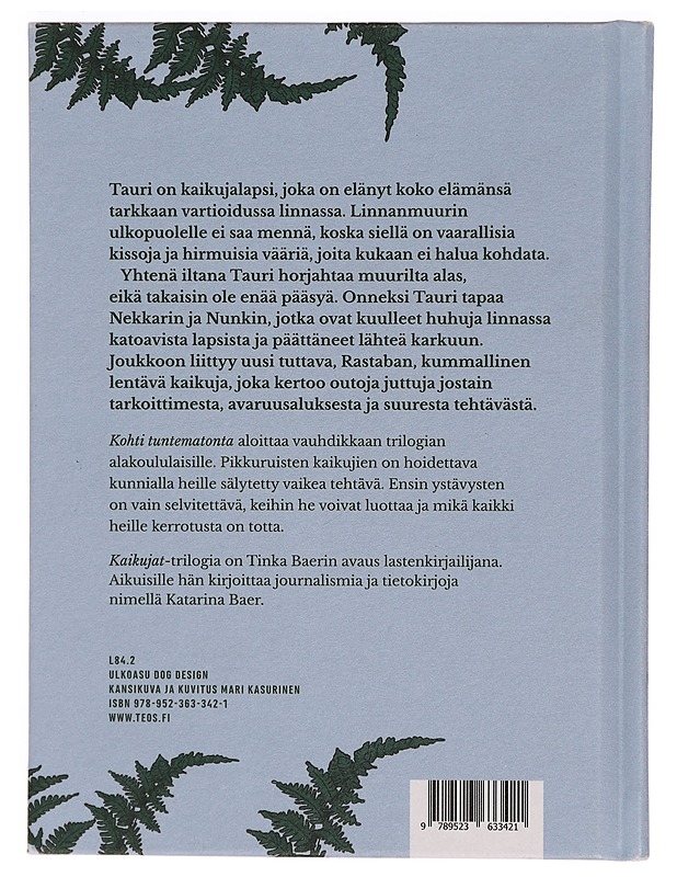 Kohti tuntematonta - Baer, Katarina - Lastenkirjat - 10105327161 - 1