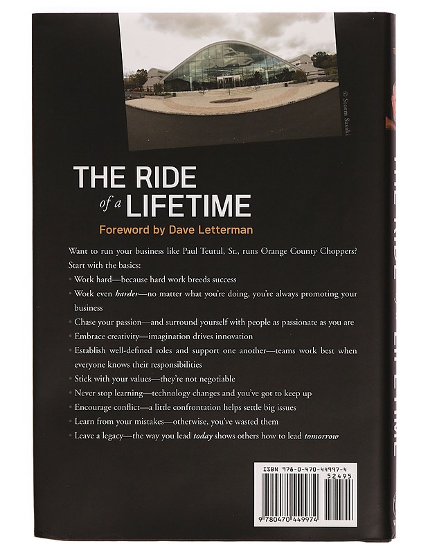 The ride of a lifetime : doing business the Orange County Choppers way - Teutul, Paul, Sr - Tietokirjat ja oppaat - 10105327176 - 1